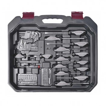 Coffret de douilles, Basic, 1/4"+1/2", 266 pcs. Kraftwerk