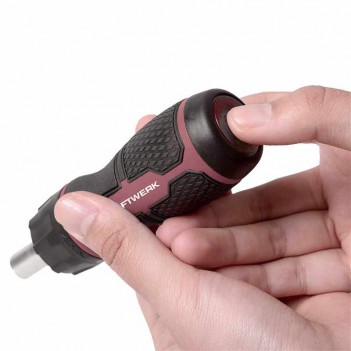 Mini Ratschen-Schraubendreher 6 in 1, 1/4", 7-tlg Kraftwerk