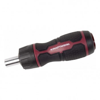 Mini Ratschen-Schraubendreher 6 in 1, 1/4", 7-tlg Kraftwerk