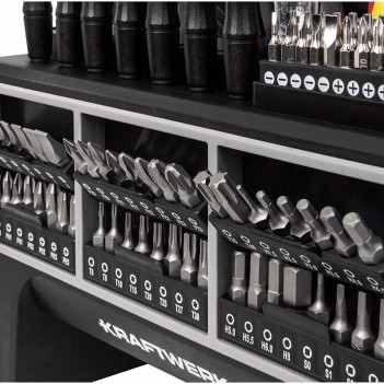 Set de tournevis et d'embouts, 114 pcs. Kraftwerk