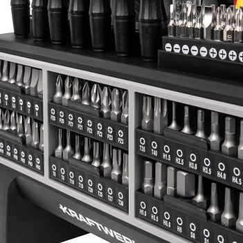 Set de tournevis et d'embouts, 114 pcs. Kraftwerk