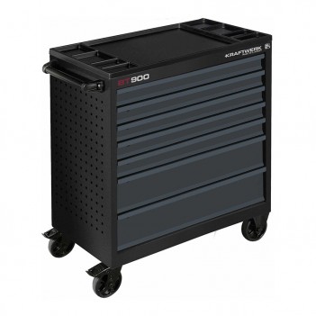 Servante d'atelier BT900, 7 tiroirs PRO+HT, 272 pcs. (deux couleurs) Kraftwerk