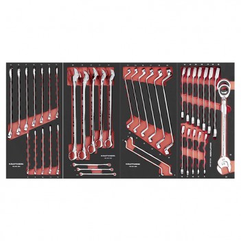 Servante d'atelier BT900, 7 tiroirs PRO+HT, 272 pcs. (deux couleurs) Kraftwerk