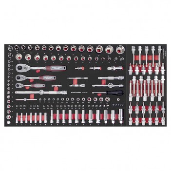 Servante d'atelier BT900, 7 tiroirs PRO+HT, 272 pcs. (deux couleurs) Kraftwerk