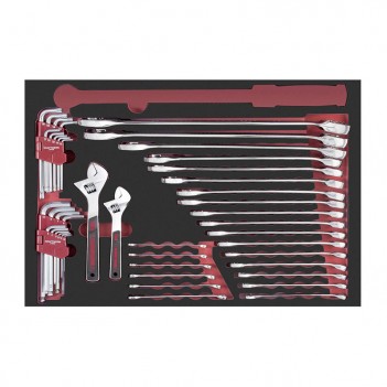 Servante d'atelier PT LINE PT800 7 tiroirs PRO+HT, 278 pcs. Kraftwerk