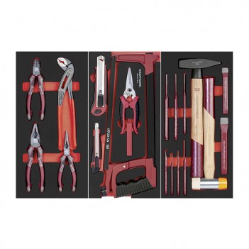 Servante d'atelier PT LINE PT800 7 tiroirs PRO+HT, 278 pcs. Kraftwerk