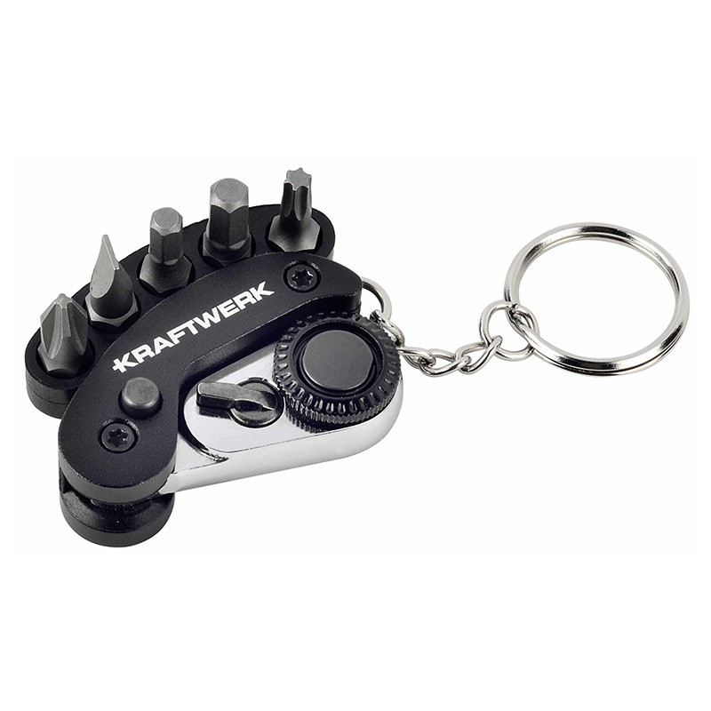 Mini Ratschen-Schraubendreher faltbar 1/4" S2, 72 Zähne Kraftwerk Mini Ratschen-Schraubendreher faltbar 1/4" S2, 72 Zähne Kraftwerk