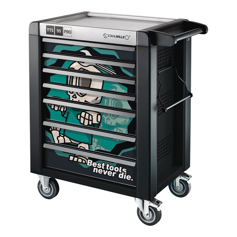 Werkstattwagen Sonderedition Best tools never die leer 95/7 PRO NDE Stahlwille Werkstattwagen Sonderedition Best tools never die leer 95/7 PRO NDE Stahlwille