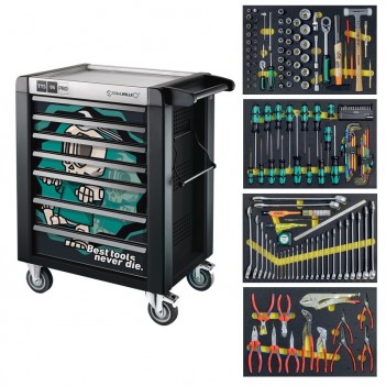 Servante d'atelier édition spéciale Best tools never die Swiss Edition-NDE 175 pcs. 957A175 NDE Stahlwille