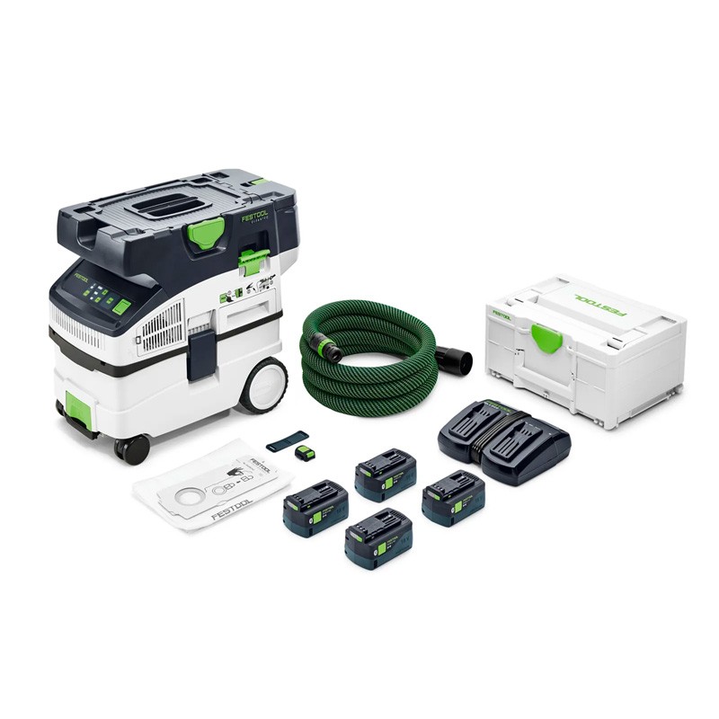Aspirateur sans fil CLEANTEC CTLC MIDI I-Plus Festool
