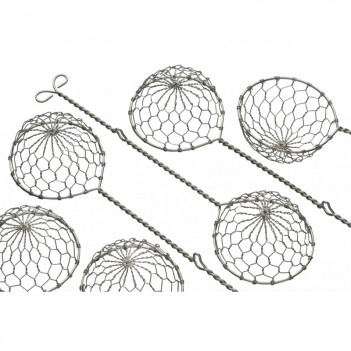 6 Edelstahlsiebe für mongolischen Luxus-Kochtopf TTM