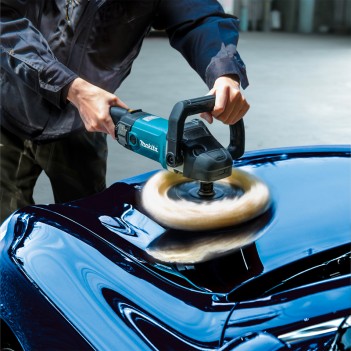 Polierhaube aus Lammfell mit Klettverschluss 180mm 192629-7 Makita