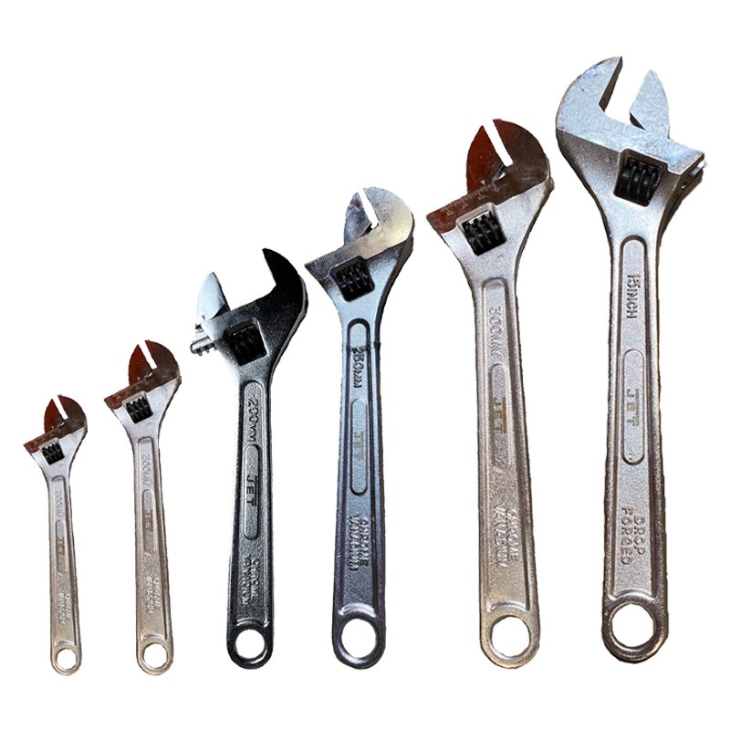 6 Rollgabelschlüssel Chrom-Vanadium 100-375 mm Jet