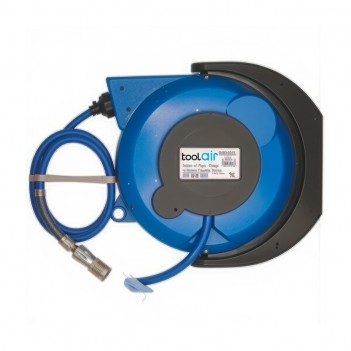 Enrouleur automatique de tuyau à air / pneumatique 9m 15 Bar 98300C Toolair