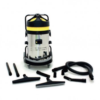 Aspirateur eau + poussière 2 moteurs 60L VAC 160/2N Promac