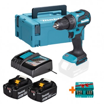 Perceuse-visseuse LXT 18V + 2 Accus 3Ah et chargeur DDF490RFJ Makita