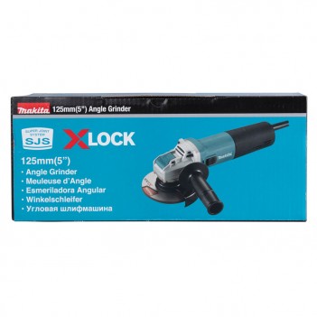 Set Meuleuse Ø125 mm X-LOCK Makita + Couronne trépan de forage Bosch