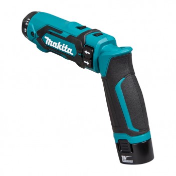 Akku-Schraubenzieher 7,2 V + 2 Akkus 1,5 Ah und Ladegerät DF012DSE Makita