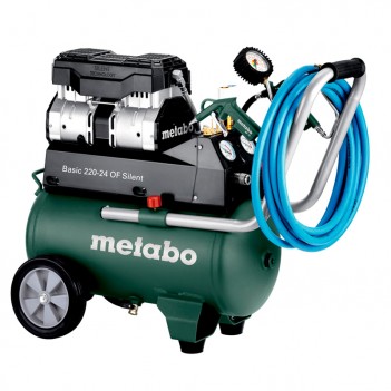 Kompressor Basic 220-24 OF Silent + Zubehörset Metabo