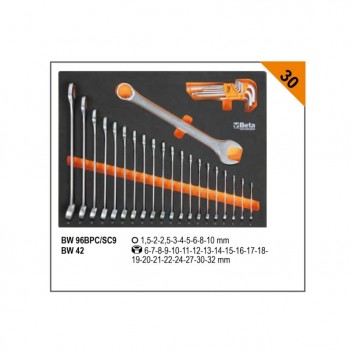Composition de 268 outils pour la maintenance générale BW 5945/2024 Beta