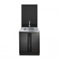 Ensemble Mobilio avec lavabo noir BLK Kraftwerk