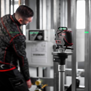 Laserlinien und -punkte PLANO 4D GREEN SOLA