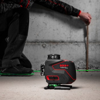 Laserlinien und -punkte PLANO 4D GREEN SOLA