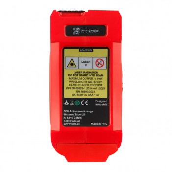 Digitales Maßband 5 m mit Laser-Entfernungsmesser METEC SOLA