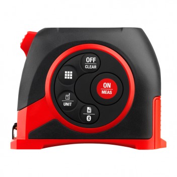 Mètre ruban numérique 5m avec télémètre laser METEC SOLA