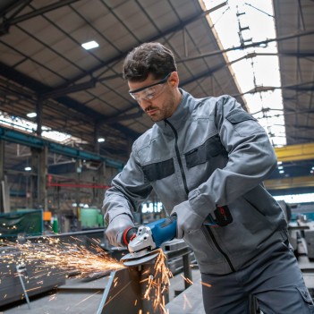 Akku-Winkelschleifer 125mm Biturbo GWS 18V-15 P Bosch