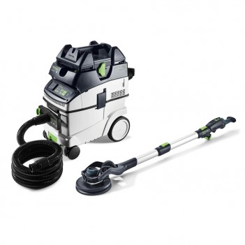 Langhalsschleifer- und Sauger-Set PLANEX LHS 2 225 EQI/CTL 36-Set Festool