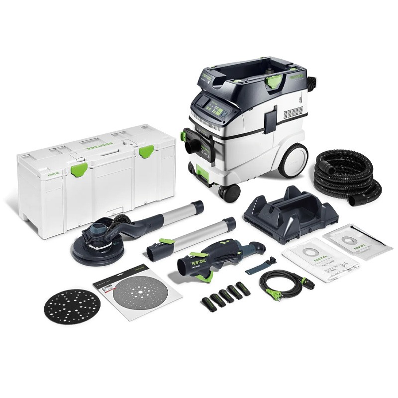 Ponceuse à bras PLANEX + Aspirateur LHS 2 225 EQI/CTL 36-Set Festool
