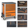 Servante mobile d'atelier spéciale automobile 7 tiroirs 262 outils BW 2400S 7/AUTO Beta
