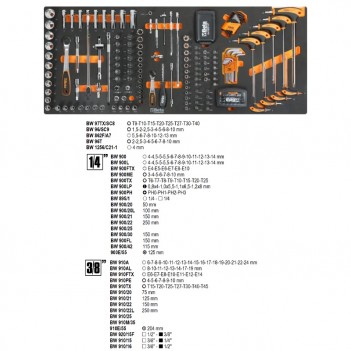 Servante d'atelier 8 tiroirs extra large MAX 1061 outils BW 2400 RSC24AXXL Beta