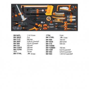Servante d'atelier 8 tiroirs extra large MAX 1061 outils BW 2400 RSC24AXXL Beta