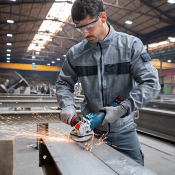 Akku-Winkelschleifer 125 mm PRO HEAVY DUTY GWX 18V-15 PSC Bosch