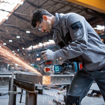 Akku-Winkelschleifer 125 mm PRO HEAVY DUTY GWX 18V-15 PSC Bosch