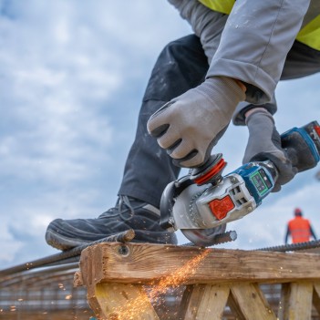 Meuleuse angulaire sans-fil 125mm PRO HEAVY DUTY GWX 18V-15 PSC Bosch