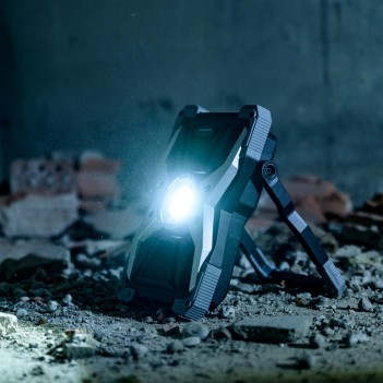 Projecteur LED RUFUS rechargeable, 3000 lumen haut-parleurs bluetooth Brennenstuhl