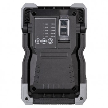 Wiederaufladbarer LED-Scheinwerfer RUFUS, 3000 Lumen, Bluetooth-Lautsprecher Brennenstuhl