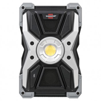 Wiederaufladbarer LED-Scheinwerfer RUFUS, 3000 Lumen, Bluetooth-Lautsprecher Brennenstuhl