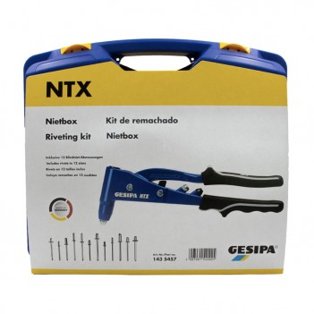 Coffret Nietbox Senior avec NTX pince à rivets aveugles Gesipa