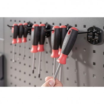 Doppelhaken-Set für Werkzeugschrank ∙ 25 mm V2519 Vigor