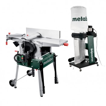 Hobelmaschine HC 260 C - 2,2 WNB + Staubsauger SPA 1200 Metabo