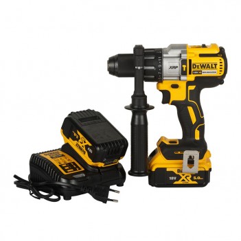 Perceuse à percussion XRP 18V + 2 Accus 5Ah et chargeur DCD996P2 DeWalt