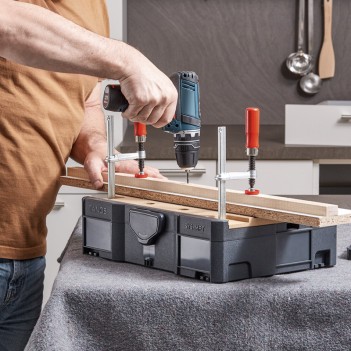 Coffret Systainer pour sauterelles à serrage rapide STC-S-MFT Bessey