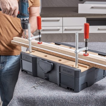 Coffret Systainer pour sauterelles à serrage rapide STC-S-MFT Bessey