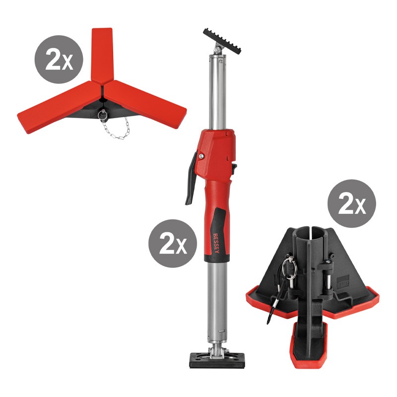 Deckenstützen-Set STE55 STE-KBS STE-DS Bessey