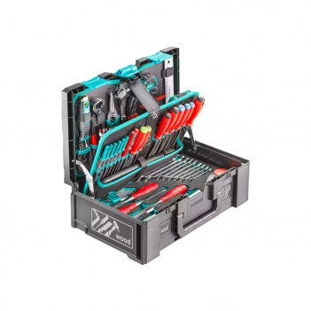 Coffre à outils Metabox wood Premium 107 pcs Technocraft
