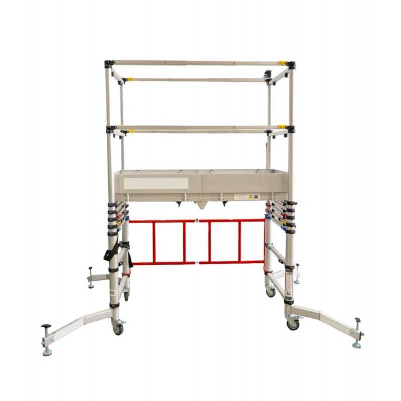 Klappbares und teleskopisches Gerüst Gen 2 TeleTower